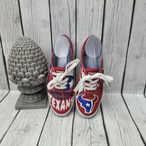 Keds Red Houston Texans Shoes, Size 8